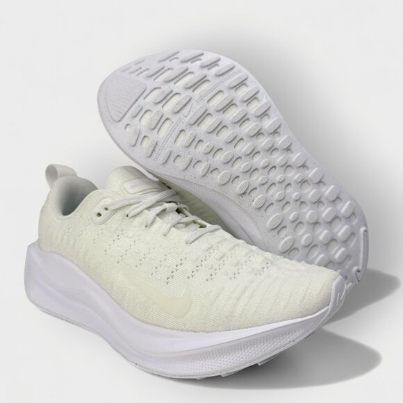Nike React Infinity Run Flyknit 4 Wide Women’s 7 White FN0880-101 Running Shoe - Picture 7 of 13